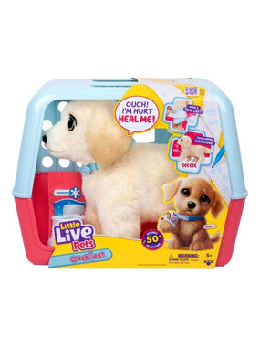 Little Live Pets Ouchies! Cooper Interactive Puppy Medical Playset - New
